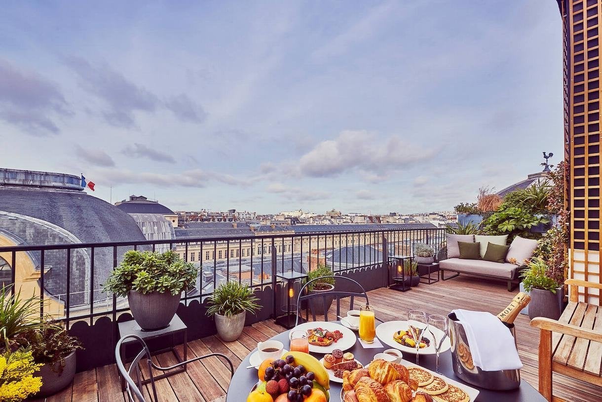 Grand Hôtel du Palais Royal | Terrace Suite rooftop